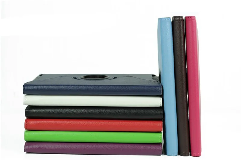 Новый вращающийся на 360 градусов роскошный Фолио Стенд поворотный кожаный чехол