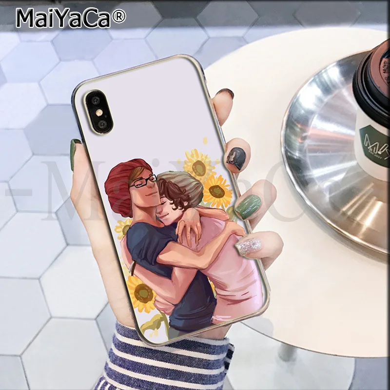 MaiYaCa one direction Гарри стили и Луис томлинс популярный лучший чехол для телефона iPhone 8