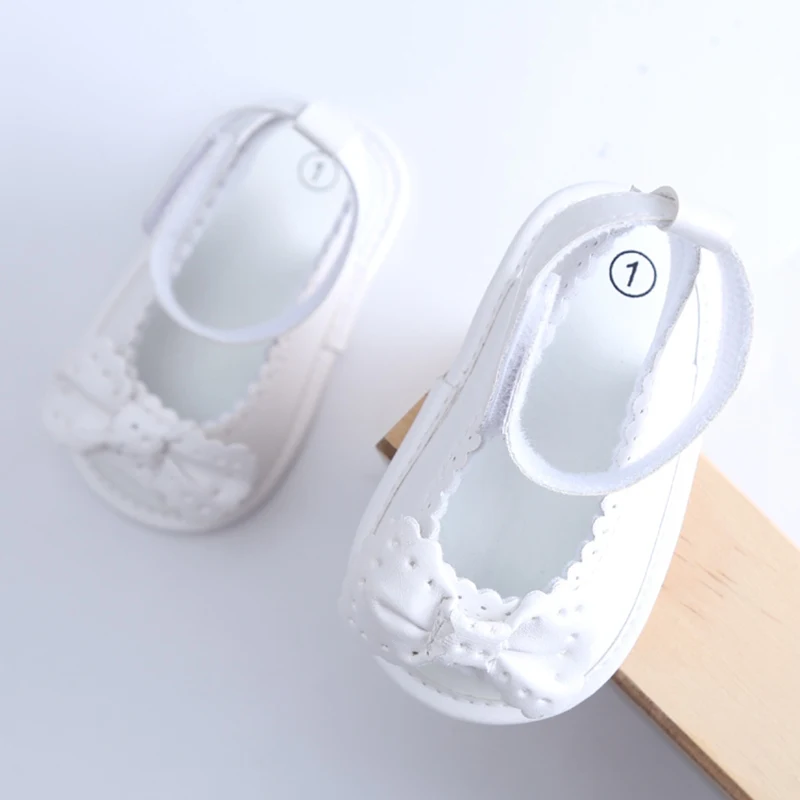 Детские цветок розы Обувь для девочек принцесса Leopard новорожденных Prewalker мягкая