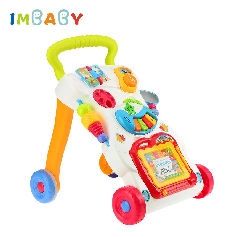 IMBABY многофункциональные ходунки для малышей с водным баком тележка детей