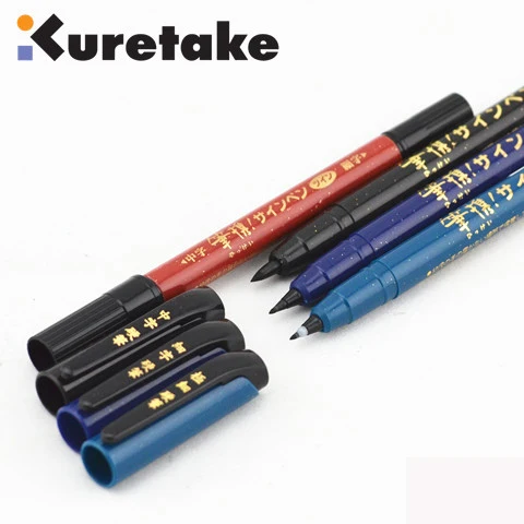 ZIG Kuretake ручка-кисть для каллиграфии портативная ручка с жестким наконечником