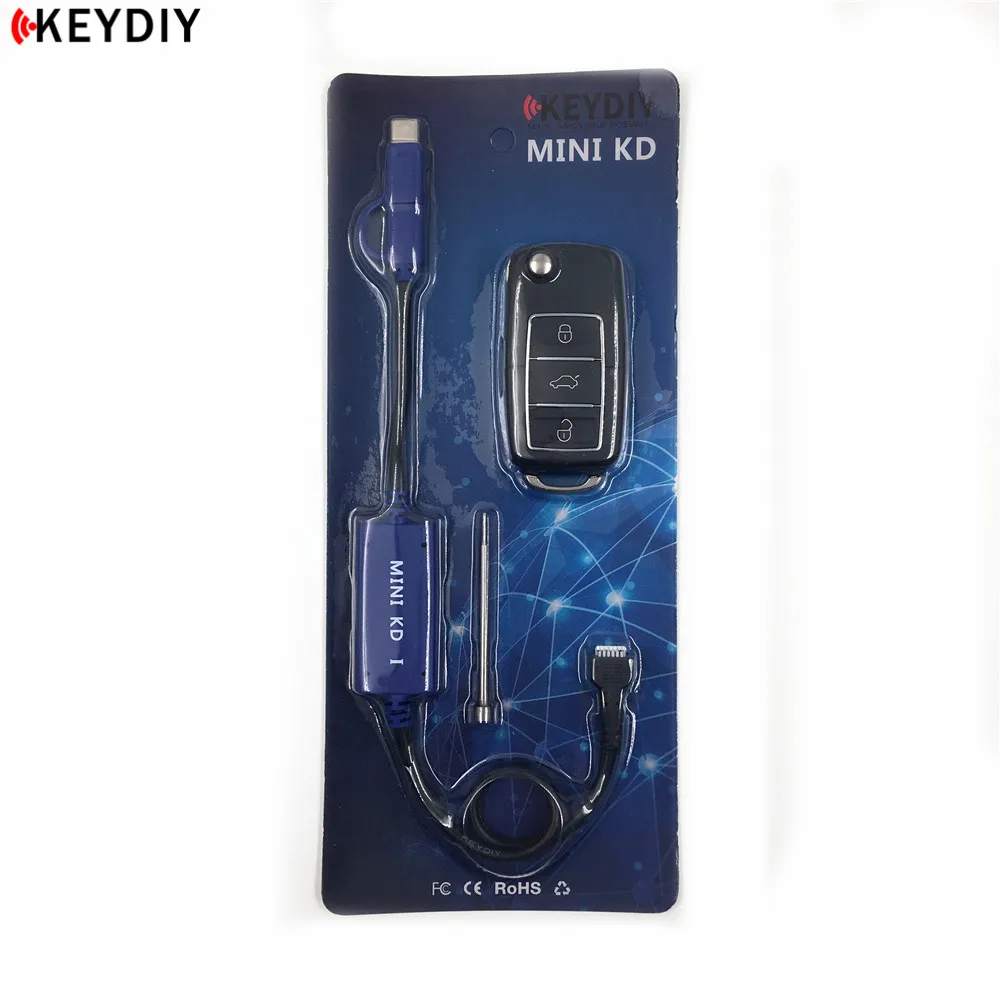 MINI KD and a remote KEYDIY мини KD ключ генератор пульты склад в вашем телефоне Поддержка Android сделать более 1000 Авто пульты с KD пульты - Цвет: MINI KD and a remote