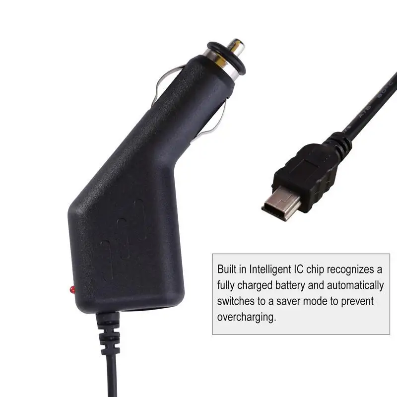 5 В 200 А мини USB GPS автомобильное зарядное устройство адаптер шнур для Garmin Nuvi 255 260 350