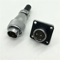 ws16 2pin 3pin 4pin 5pin 7pin 9pin 10pin aviation connector industrial plug socket waterproof shockproof connector
