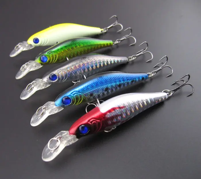 Жесткая рыболовная приманка 1 шт. 8 см 7 г|minnow lure|fishing luresinking minnow |