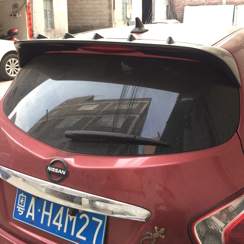 Для Nissan Tiida спойлер высокого качества из углеродного волокна материал Автомобильный задний спойлер для Nissan Tiida спойлер 2011