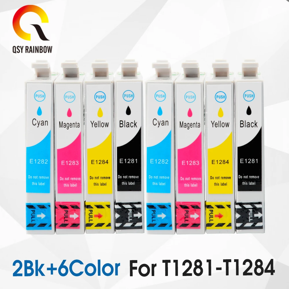T1281 T1284 чернильные картриджи полный набор чернил для Epson Stylus SX125 SX130 SX230 SX235W SX420W SX430W