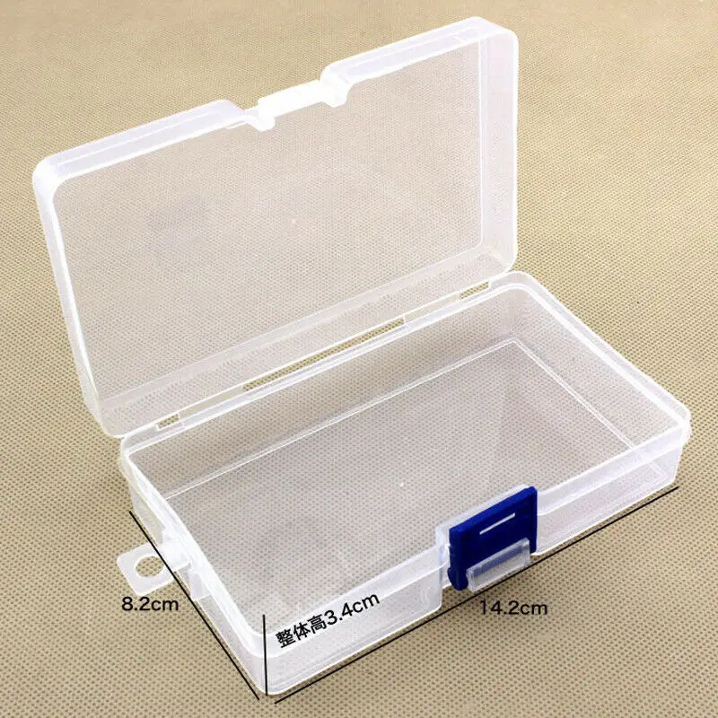 Пластиковый ящик для хранения ювелирных изделий с 8 отделениями чехол