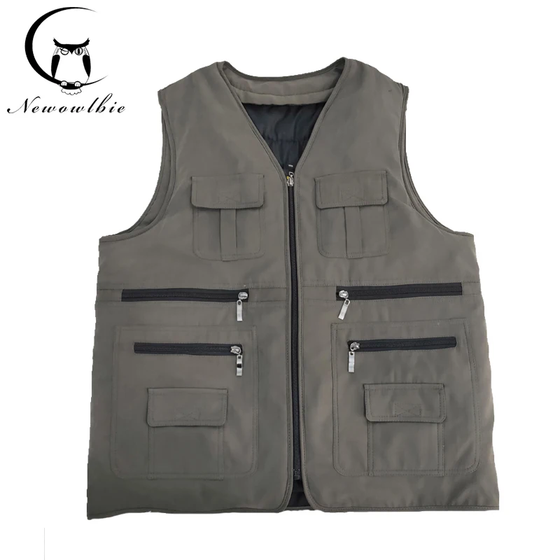 New fashion men's vest real sheepskin vest detachable two wear live leather vest men's suit jacket thick size can be customized