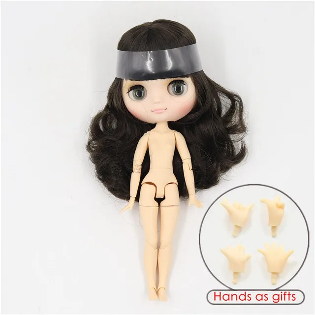 Фабрика blyth middie кукла 1/8 bjd 20 см матовое лицо шарнирное тело милая игрушка подарок для девочки - Цвет: matte face