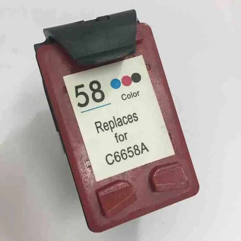 Сменный цветной картридж Vilaxh совместимый с HP 58 450ci 450cbi 450Wbt 5150 5550 5650 5850