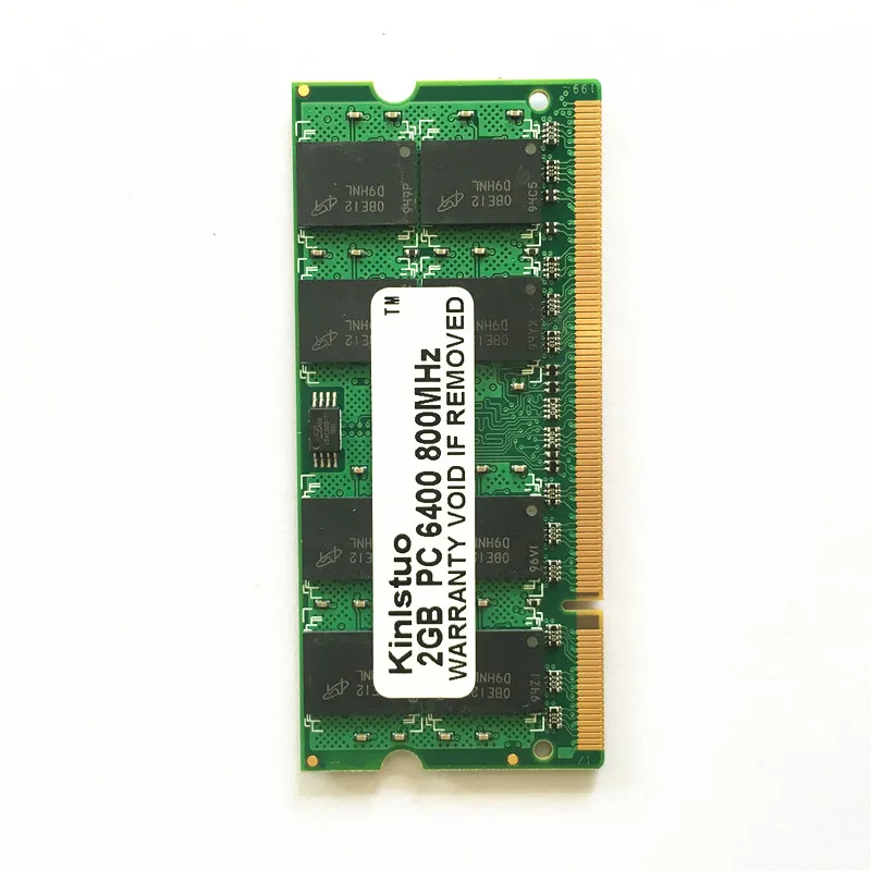 Kinlstuo новый герметичный Sodimm DDR2 667 МГц/800 МГц/533 МГц 1 ГБ/2 ГБ для ноутбука
