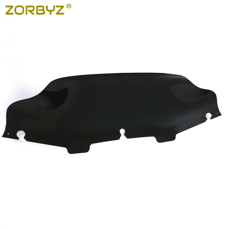 ZORBYZ шлицевая отделка + 6 &quotЧерное Лобовое стекло обтекателя ветрового стекла для