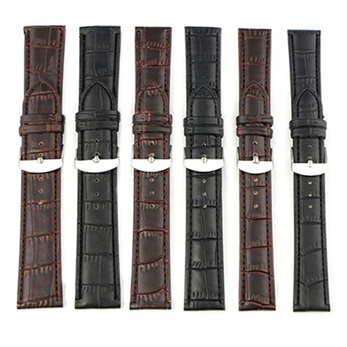 Роскошный сменный ремешок для наручных часов с пряжкой из искусственной кожи