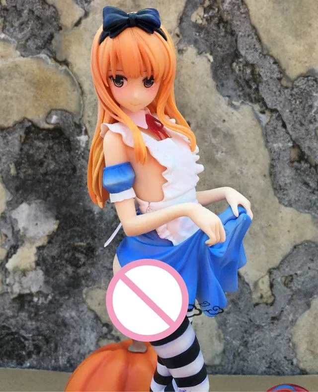 Сексуальная Япония Аниме Алиса иллюстрация Kurehito Misaki 1/6 голый аниме фигурка ПВХ фигурка Коллекция Модель игрушки 25 см