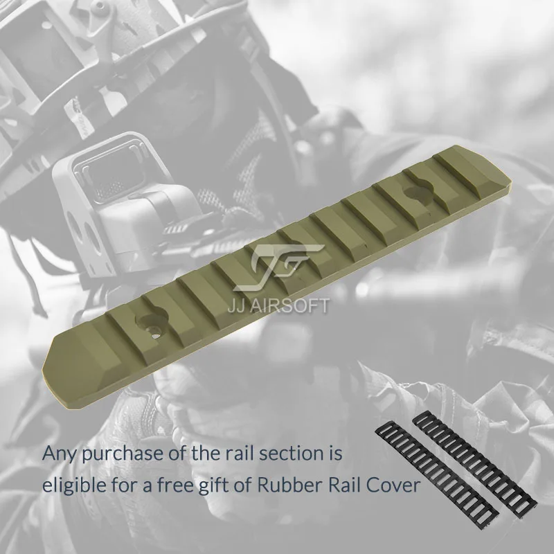 ACI 11-Slot 11 Slot M-LOK / MLOK Rail CNC легкий (черный/красный/коричневый/серебристый) купить