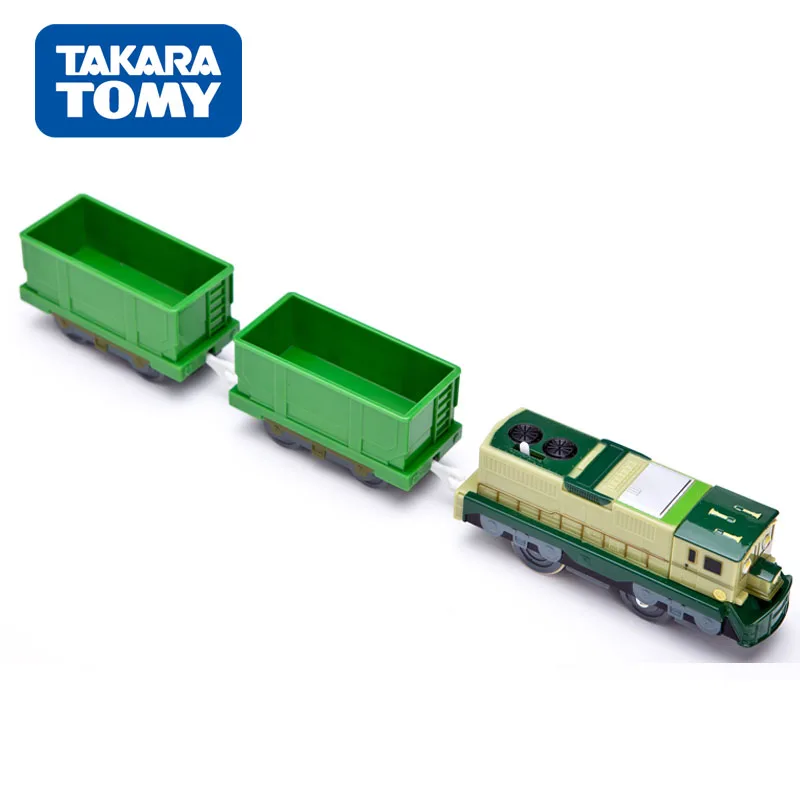 Совершенно новый электрический моторизованный игрушечный поезд Takara Tomy Plarail