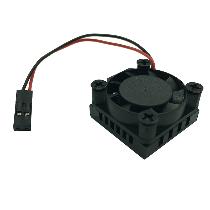 Raspberry Pi 3B теплоотвод вентилятора с синим радиатором 25*25*13 мм|Аксессуары для