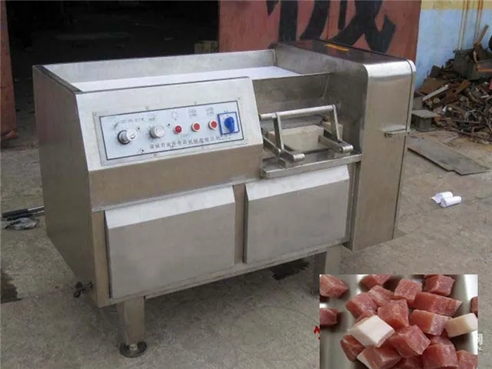 

High capacity industrial fresh frozen meat cutter meat cube cutting machine meat dicer machine for sale