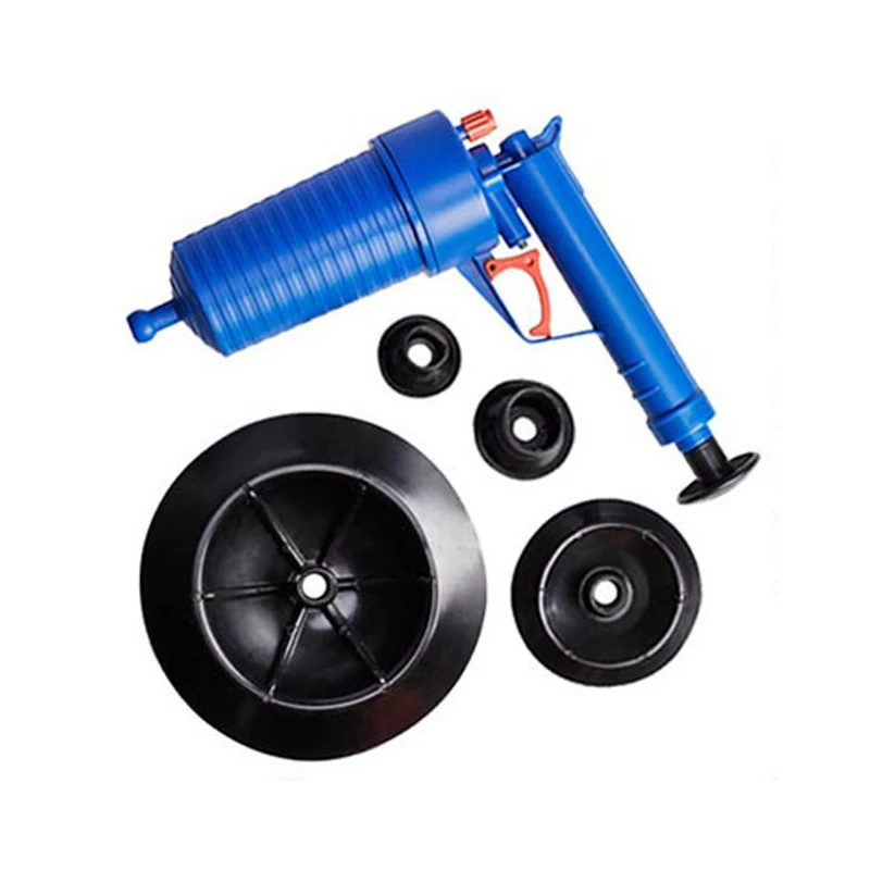 Высокое давление мощность ful Air power Drain Blaster пистолет ручной Плунжер для раковины открывалка насос сливного очистителя для ванной туалета