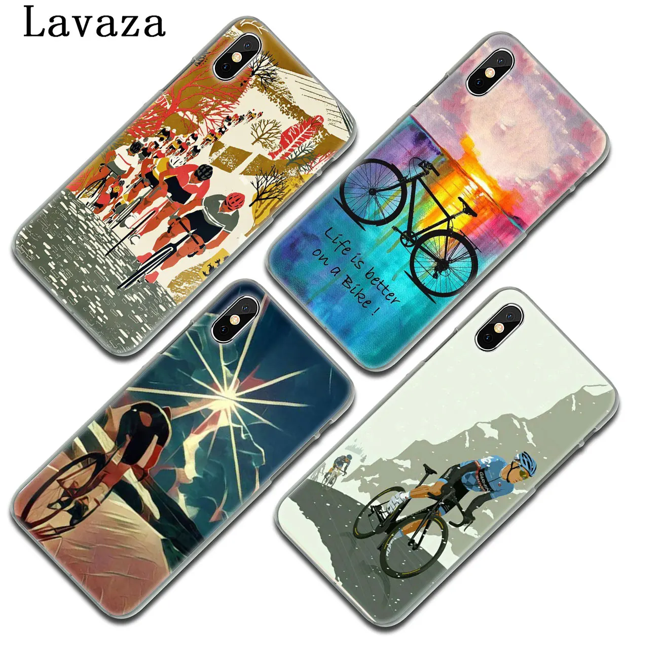 Чехол для телефона Lavaza BIKE CYCLINGHard iPhone XR X XS 11 Pro Max 10 7 8 6 6S 5 5S SE 4S 4 | Мобильные телефоны