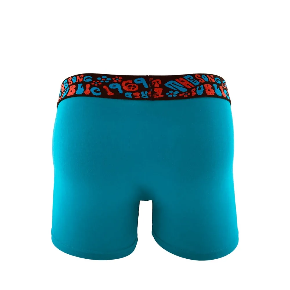 Уникальный Премиум Flex письмо большая талия Boxershorts дышащие однотонные хлопковое