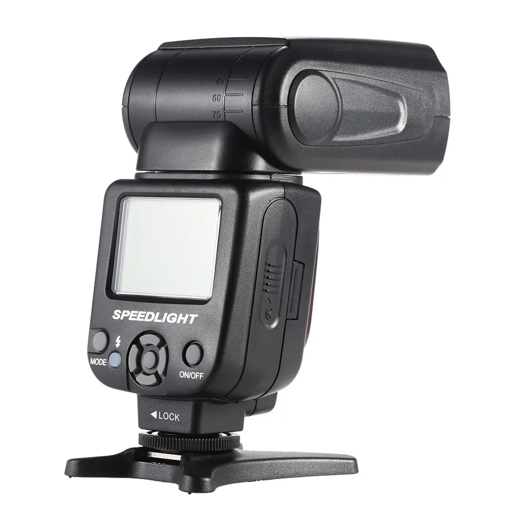Новая вспышка TRIOPO TR 950 Speedlite универсальная для камеры Nikon Canon Pentax DSLR|Фотовспышки| |