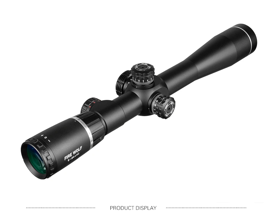 Fire Wolf 6-24X40 дифференциация красный и зеленый высокий шок задний устойчивый HD прицел Специальный Крест оптический птичий охотничий прицел