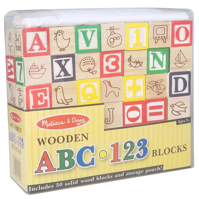 Окончательный алфавит и Количество блоков профессора пополя (50 шт) деревянные