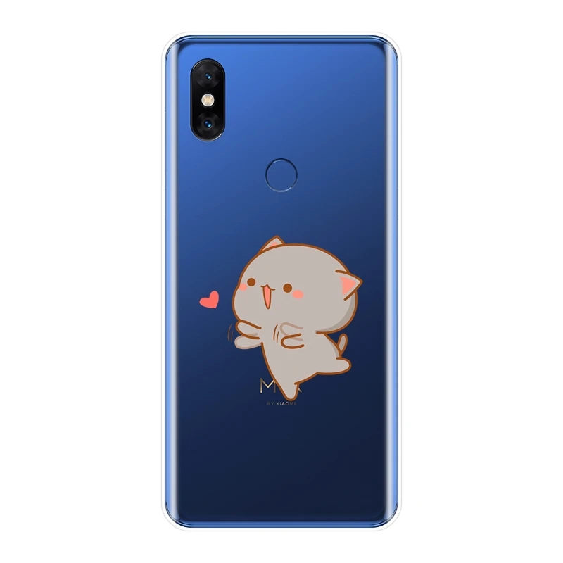 Мягкий силиконовый чехол для телефона Xiaomi Mi Max 1 2 3 симпатичная пара любовь лучший