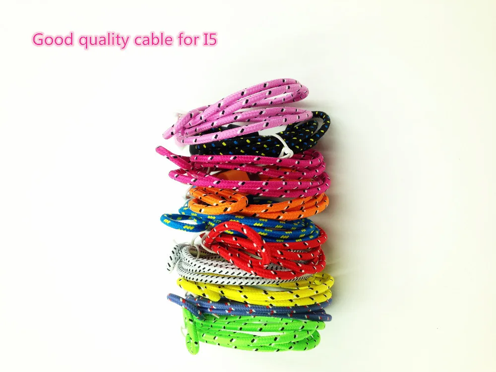 2000 шт./лот DHL Быстрая доставка Высокое качество 1 м 3 фута Ткань Нейлон Плетеный 8pin