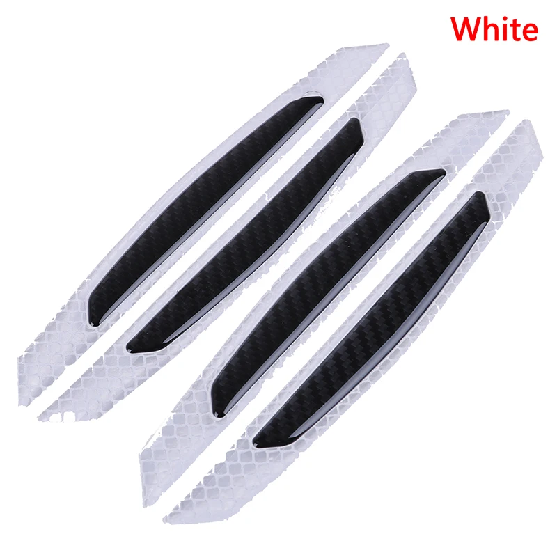 4Pcs Portable Convenient Useful Car SUV Body Door Reflective Safety Durable Warning Anti-Collision Sticker Protector | Автомобили и