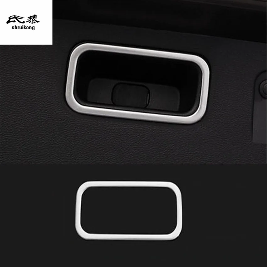 1 шт. автомобильная наклейка из нержавеющей стали для заднего багажника