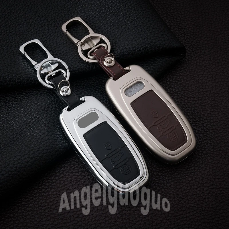 Чехол для автомобильного ключа из цинкового сплава чехол AUDI A4L A6L A5 A7 A8 Q5 Q7 S5 S6 S7 S8