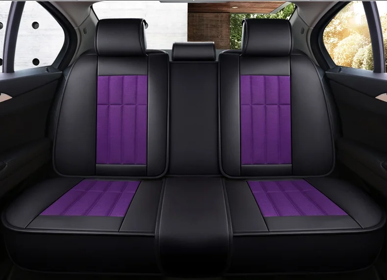 Кожаный льняной чехол для автомобиля clio logan renault sandero fluence megane Лагуна широта крышка tur duster koleos scenic dokker