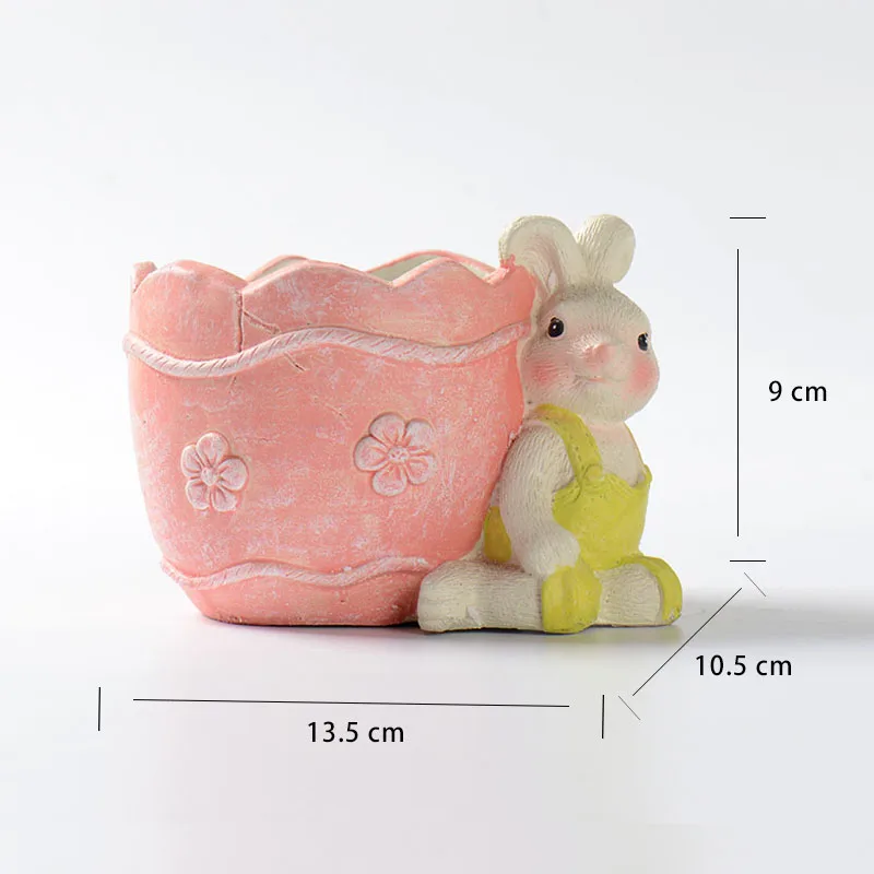 L0541 Суккулентные растения Изготовление бетонной силиконовой формы 3D в форме животных цветочный горшок Ароматерапия подсвечник DIY кашпо из цемента горшок плесень - Цвет: L0541