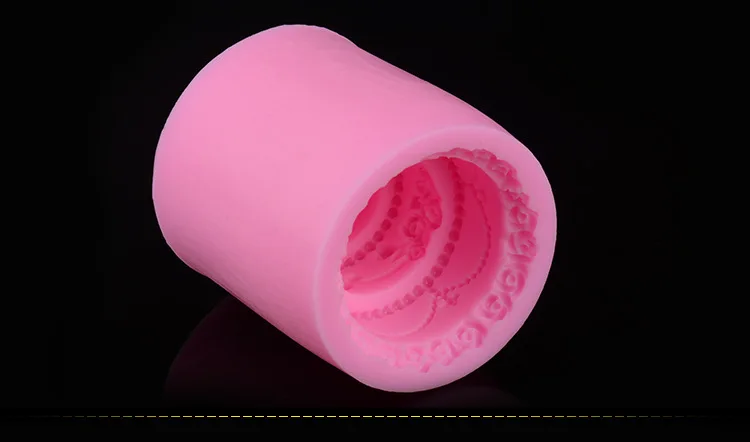 MAC Новый 1 шт. 3D Еда силиконовые торт Форма помадка формы мыло свечи сахар