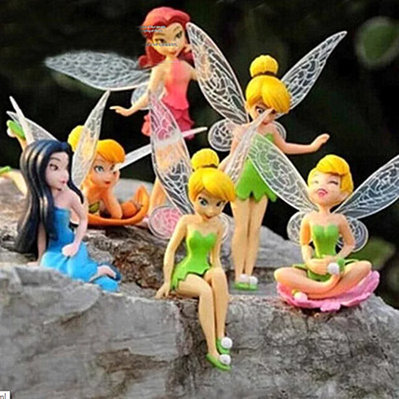 6 шт Цветок феерических сказка Micro мир аксессуары Сказочный Сад дома бонсай Декор