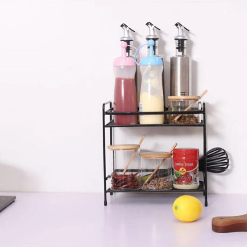 DIY двухъярусная кровать 2 Слои настольная стойка для хранения косметики стол
