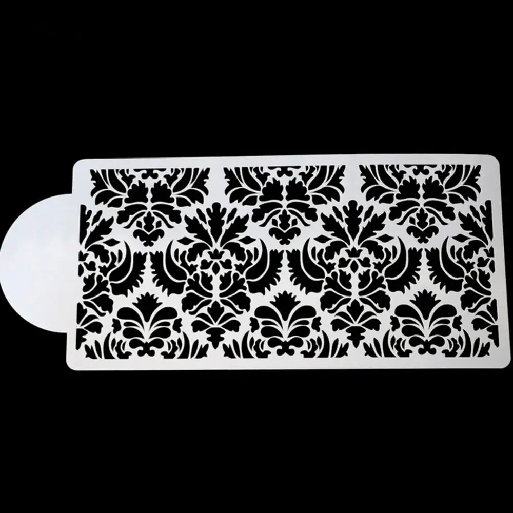 Новое симпатичное платье дамасской кружевной каймой на боковой части торта кекс