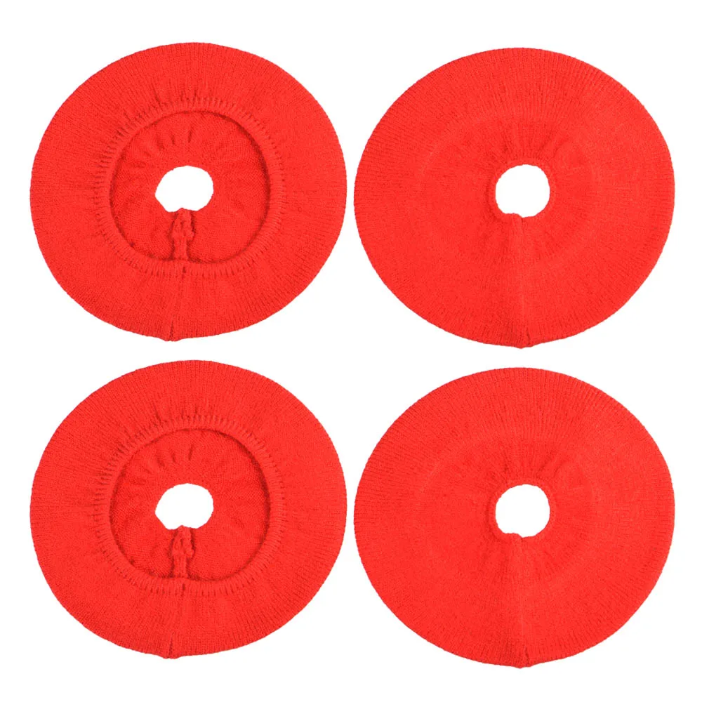 2 pairs red 2 пары трикотажной ткани пылезащитный чехол Защита для Beats Solo 2 3 Наушники Earpad Earcup растягивающиеся моющиеся - Цвет: 2 pairs red