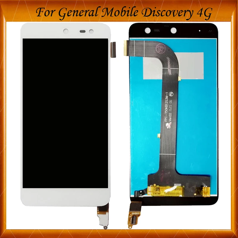 100% Протестировано нормально для General mobile Discovery 4g сменный ЖК-экран цифровой