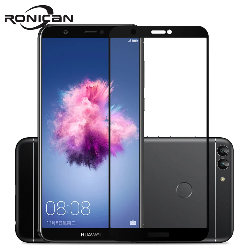 Закаленное стекло 9H с полным покрытием для Huawei P Smart Dual SIM защита экрана чехол PSmart