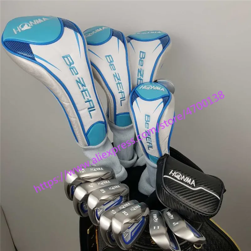 Женские Гольф-клубы HONMA BEZEAL 525 Гольф Драйвер файрвэй деревянные гибриды графитовый гольф-клуб L Гибка