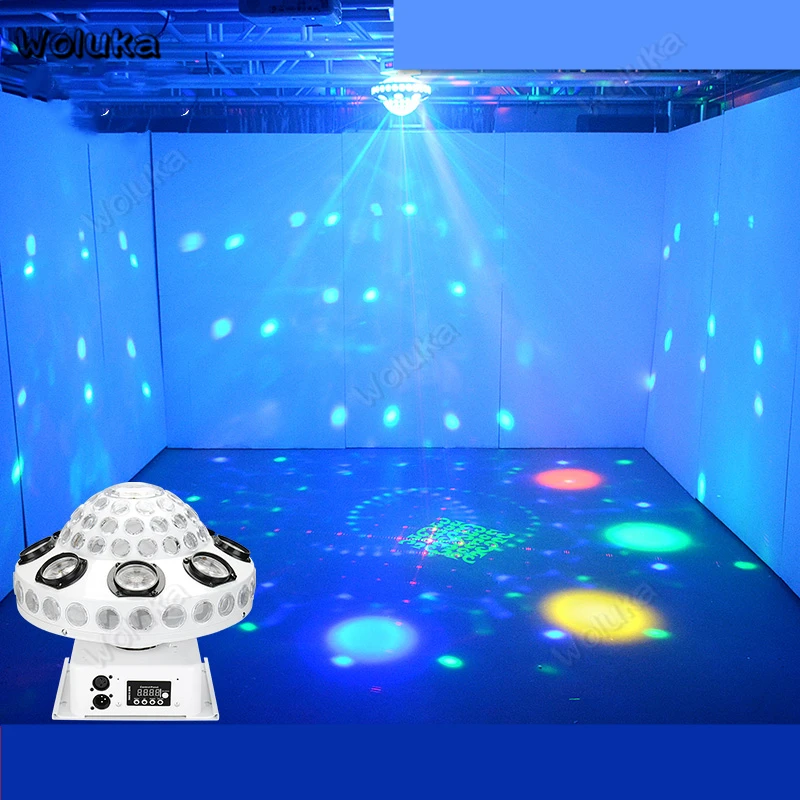 3-в-1 Вселенная Волшебная дискотека шарик света RG Лазерный 8 цветов 360 перемещение головы KTV Martin бар Музыка Вращающаяся сцена Вечерние огни CD50 W01