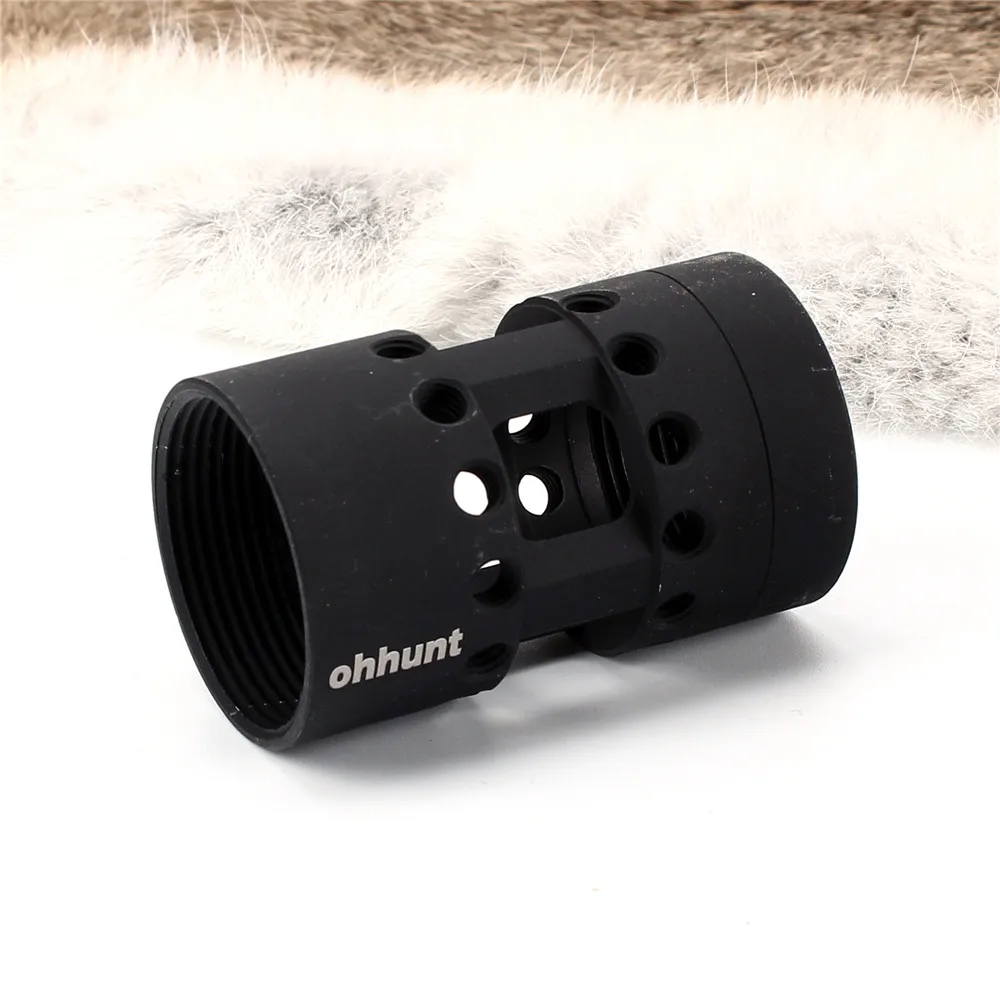 Тактическая стальная цилиндрическая гайка ohhunt алюминиевая для AR15 M4 M16 бесплатный