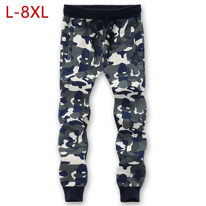 8XL камуфляжные мужские Брендовые брюки 2019 повседневные хлопковые удобные