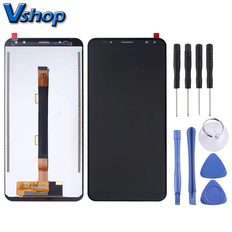 Оригинальный Ulefone Power 3S LCDs экран + кодирующий преобразователь сенсорного экрана в