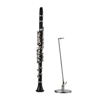 mini clarinet model exquisite desktop musical instrument decoration ornaments musical gift with delicate box