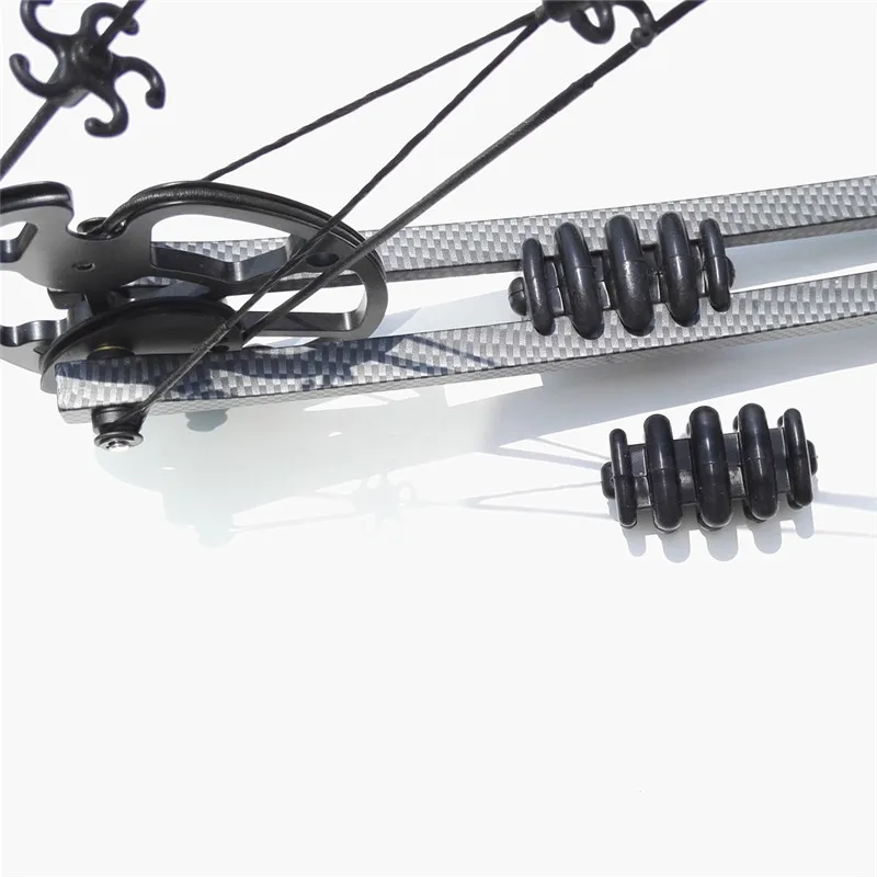 

Linkboy Archery 2PCS Archery Bow Stabilizer Vibration Damper Hunting Arrow Shock Absorber